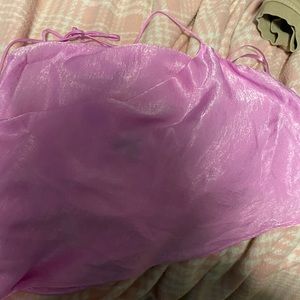 NWT Purple party top.